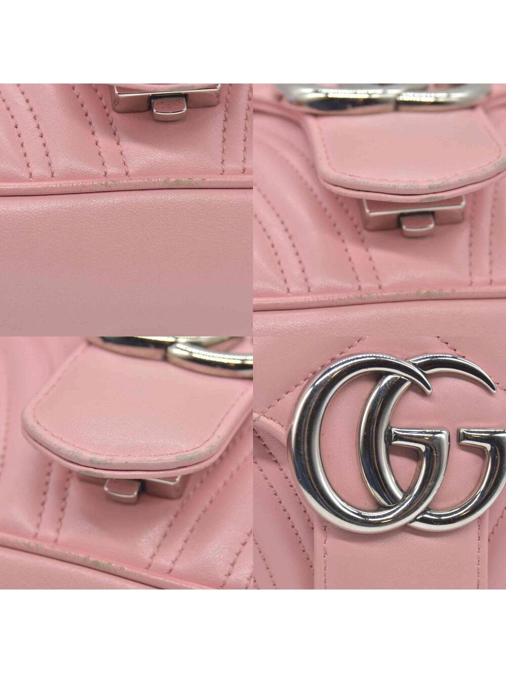 $2600 Gucci Calfskin Matelasse Small GG Marmont - Picture 4 of 15